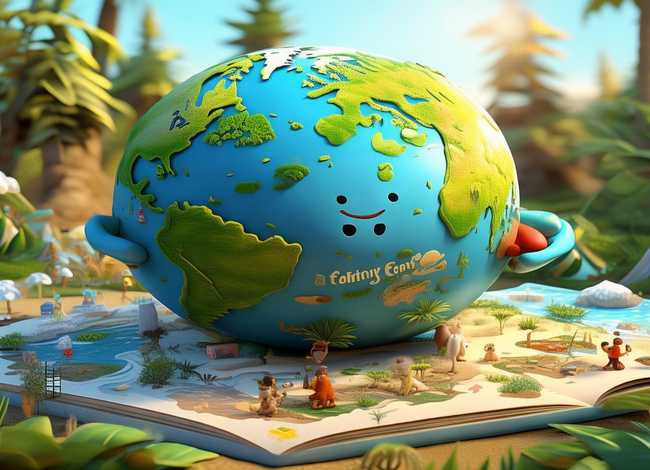 地球故事儿童完整版可打印 地球的故事少儿版电子书