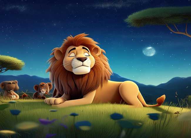 儿童睡前故事狮子王 - 儿童睡前故事狮子王子