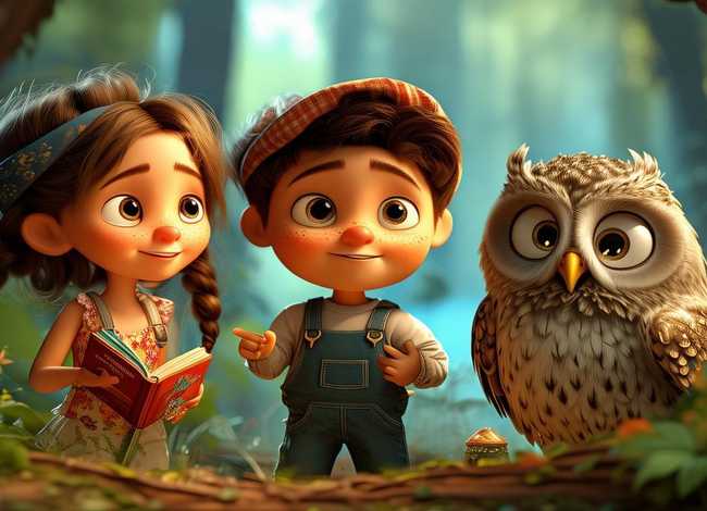 三个角色的儿童故事；有三个角色的绘本故事