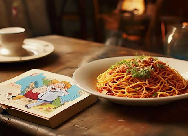 关于面条的故事(简写) - 一个关于面条的小故事