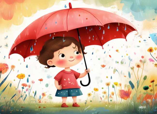 雨伞幼儿故事、雨伞幼儿故事图片