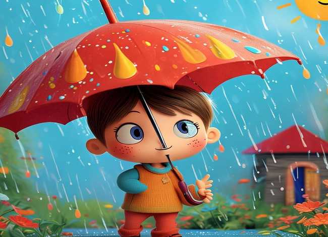 关于雨伞的儿童故事、关于雨伞的故事幼儿小故事