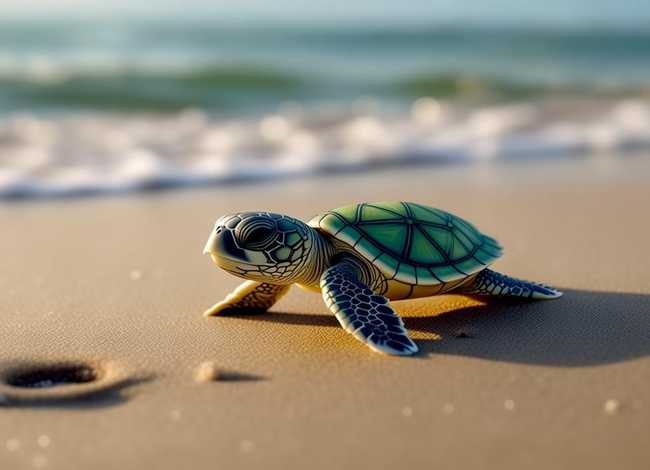 小海龟的故事简短、小海龟的故事简短一点