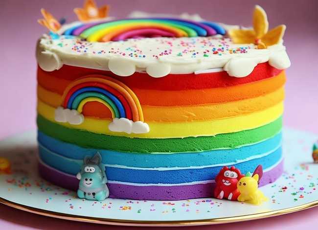 儿童故事彩虹蛋糕 - 幼儿故事彩虹蛋糕