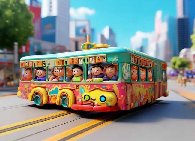 公交汽车故事、公交汽车故事叭叭