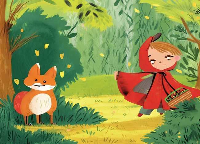 儿童版小红帽的故事、少儿故事小红帽的故事