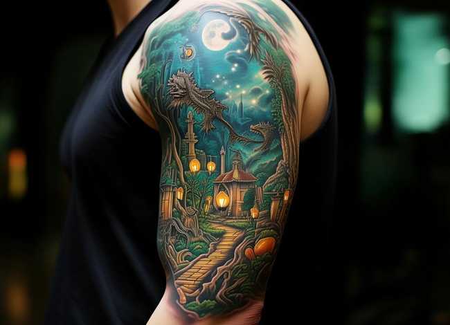 纹发故事，故事纹身