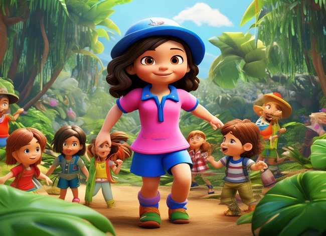 儿童学英语动画片(朵拉)大全，朵拉英语动画片全集下载