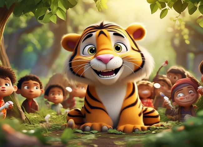 老虎掉牙儿童故事；老虎掉牙的故事