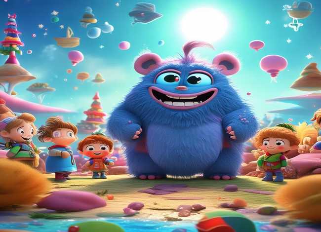 年兽的故事儿童版3-6岁动画片 - 年兽的故事视频动画版