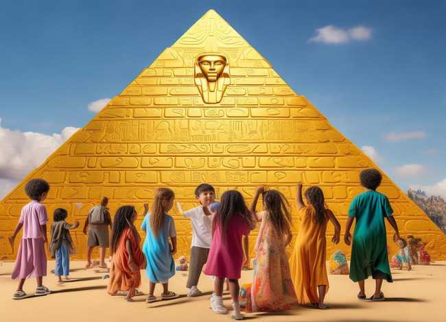 金字塔儿童故事 - 金字塔幼儿故事