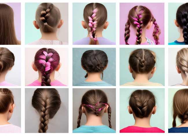 儿童编辫子的各种编法 - 儿童编辫子的各种编法大全