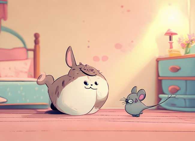 猫和老鼠的儿童故事，猫和老鼠的故事婴幼儿睡前故事