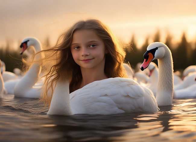 野天鹅小故事；野天鹅小故事大道理10字