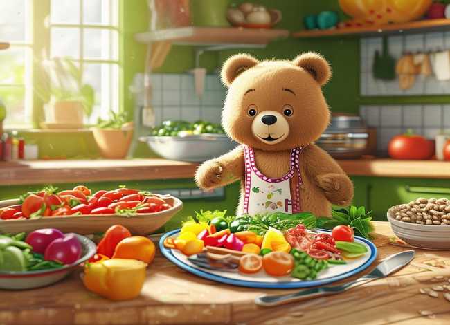 科学饮食绘本故事 贝贝熊系列绘本故事科学饮食