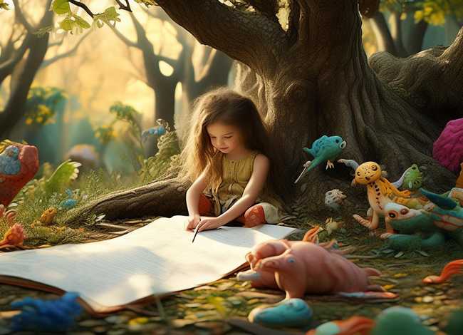 创编童话故事500字，创编童话作文500字