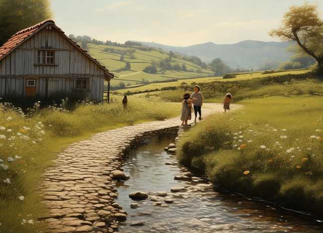 乡村故事范文；乡村故事范文300字