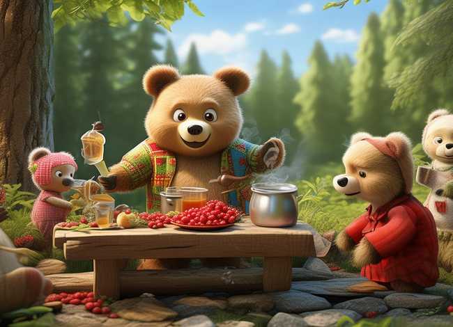 小熊请客绘本故事、小熊请客绘本故事串词报幕词