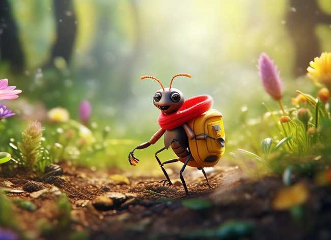 儿童故事小蚂蚁找春天；小蚂蚁找春天幼儿口头作文