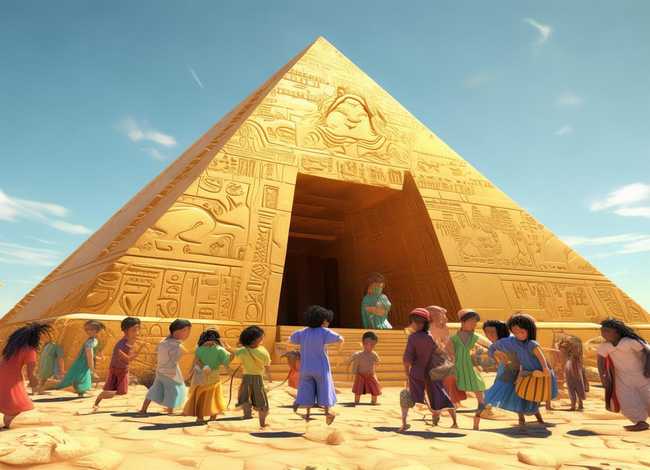 金字塔儿童故事 - 金字塔幼儿故事