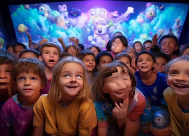 男生女生的儿童故事 - 男生女生动画片儿童的