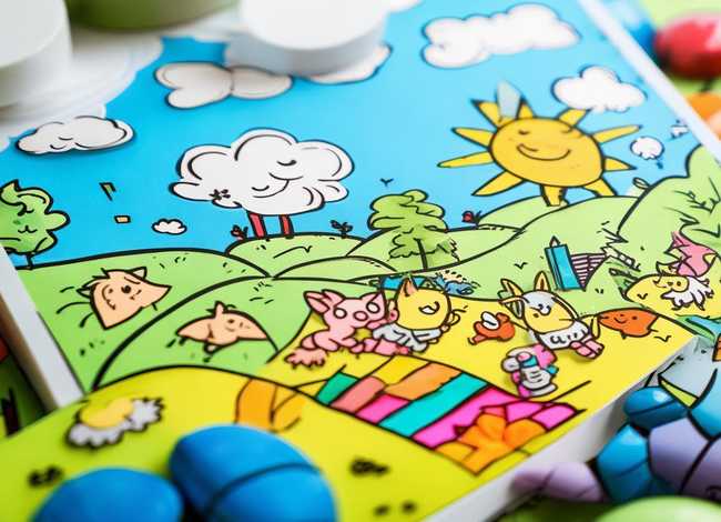 儿童自制绘本故事绘画立体，幼儿自制绘本故事简笔画