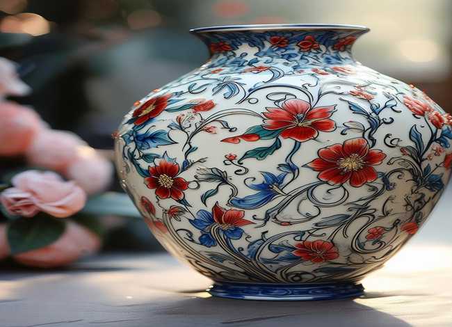 纹花瓶故事、花瓶纹路手绘 纹花瓶故事、花瓶纹路手绘