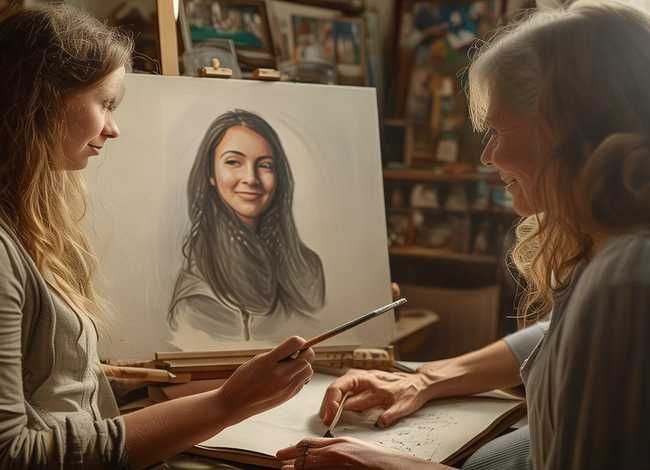 故事《画妈妈》，故事《画妈妈》内容简介