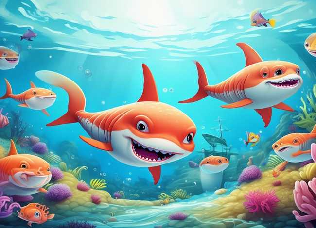 儿童鲨鱼故事视频大全，幼儿鲨鱼故事大全