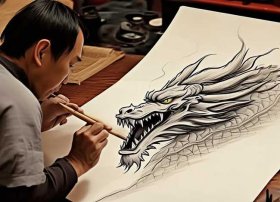 成语故事《画龙点睛》 - 成语故事《画龙点睛》图片