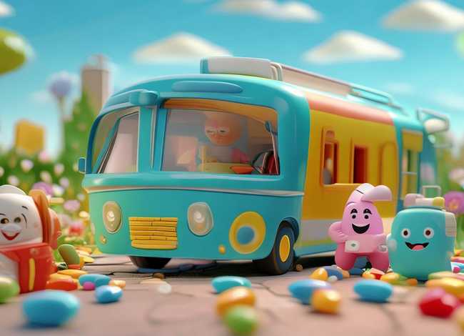 吃药的绘本故事，宝宝巴士吃药的故事