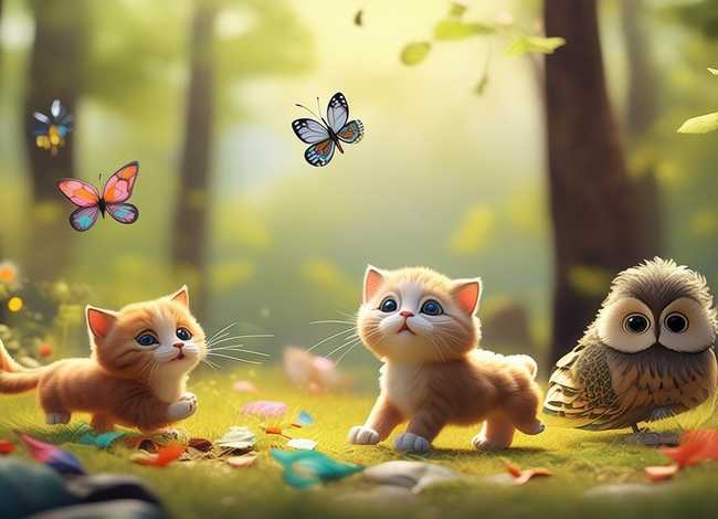 《动物故事》儿童，动物幼儿故事