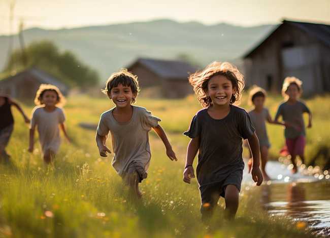 关于乡村儿童生活的故事；关于乡村儿童生活的词