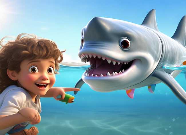 讲故事儿童故事大鲨鱼（幼儿故事大鲨鱼来了）