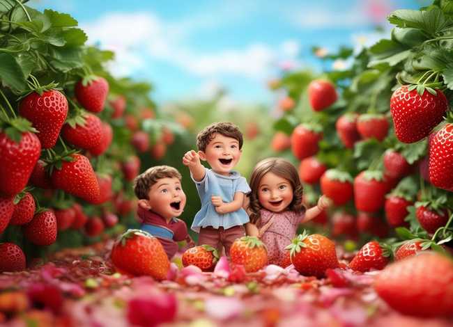 儿童故事草莓的故事 关于草莓的幼儿故事