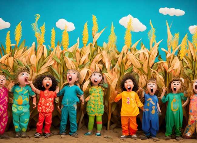 儿童动画玉米故事 - 关于玉米绘本幼儿故事