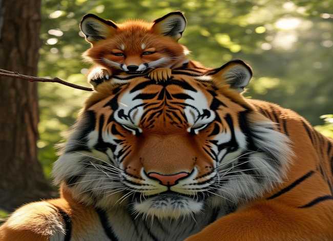 狐假虎威儿童视频故事（狐假虎威的故事视频一等奖）