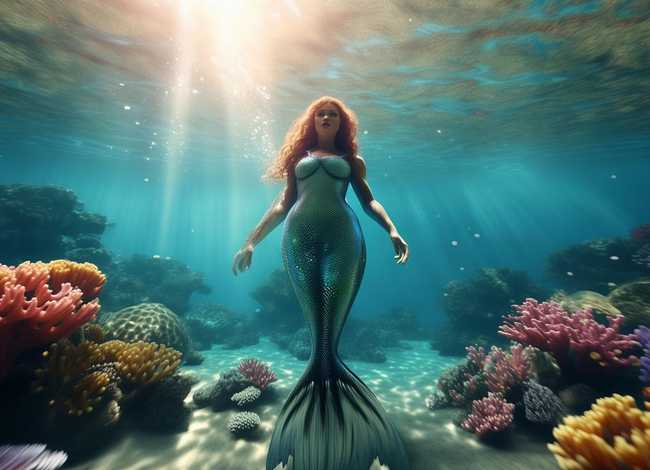 海底美人鱼真实记录（海底美人鱼真实记录视频）