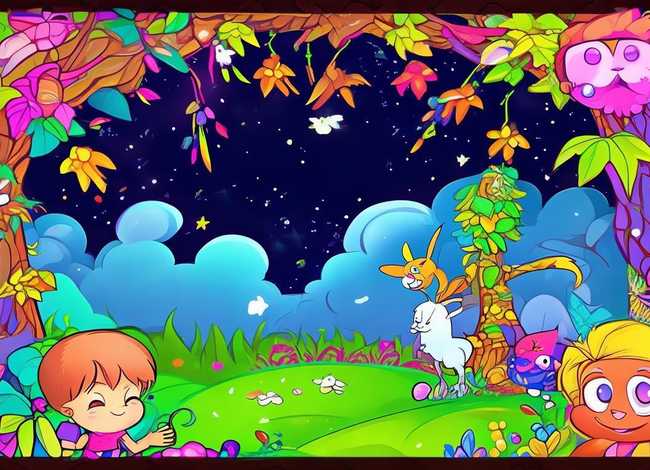 少儿故事画报（少儿故事画报模板）