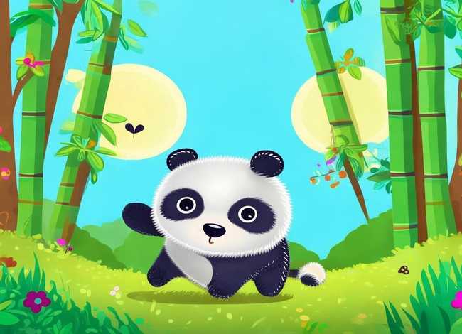 儿童故事熊猫滚滚，熊猫故事绘本