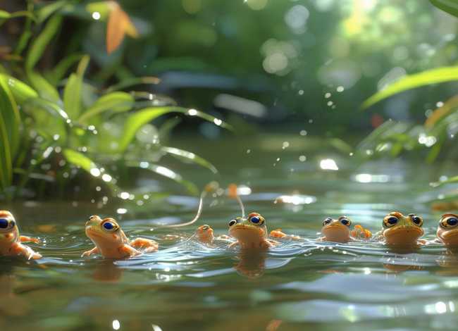 小蝌蚪找妈妈 儿童故事鉴赏，小蝌蚪找妈妈幼儿故事原文