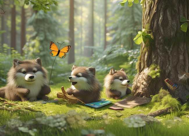 有关狼的儿童故事 - 有关狼的幼儿故事