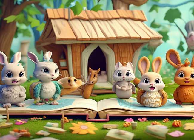 儿童动物故事书 - 少儿故事动物