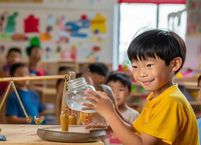 幼儿园故事绘画，幼儿园故事绘画曹冲称象