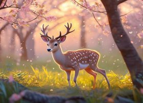 梅花鹿的童话（梅花鹿的童话300字）