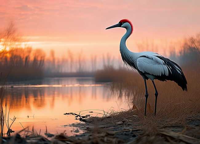 丹顶鹤故事短视频 丹顶鹤的视频故事