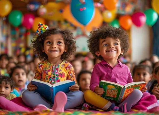 六一儿童节讲故事两人组，六一节目讲故事