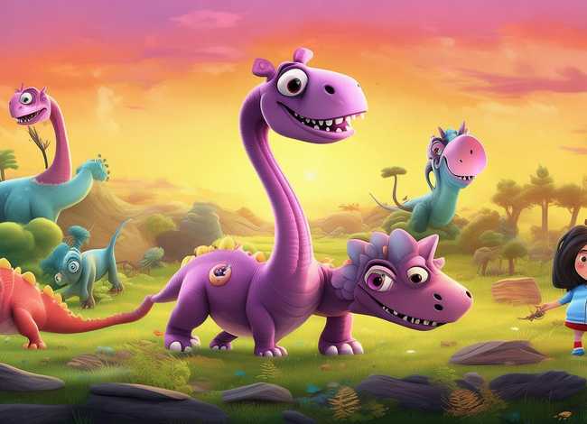 恐龙的儿童故事；少儿恐龙的故事