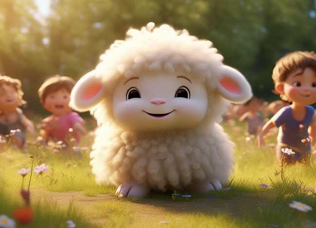 小绵羊儿童故事3-6岁完整版，小绵羊幼儿故事