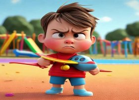 爱生气的小孩儿童故事在线听，关于小孩爱生气的故事